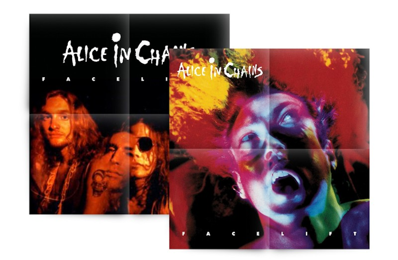 Coffret AIC Poster Alice in Chains pour libérer le coffret de luxe 30e anniversaire de lifting