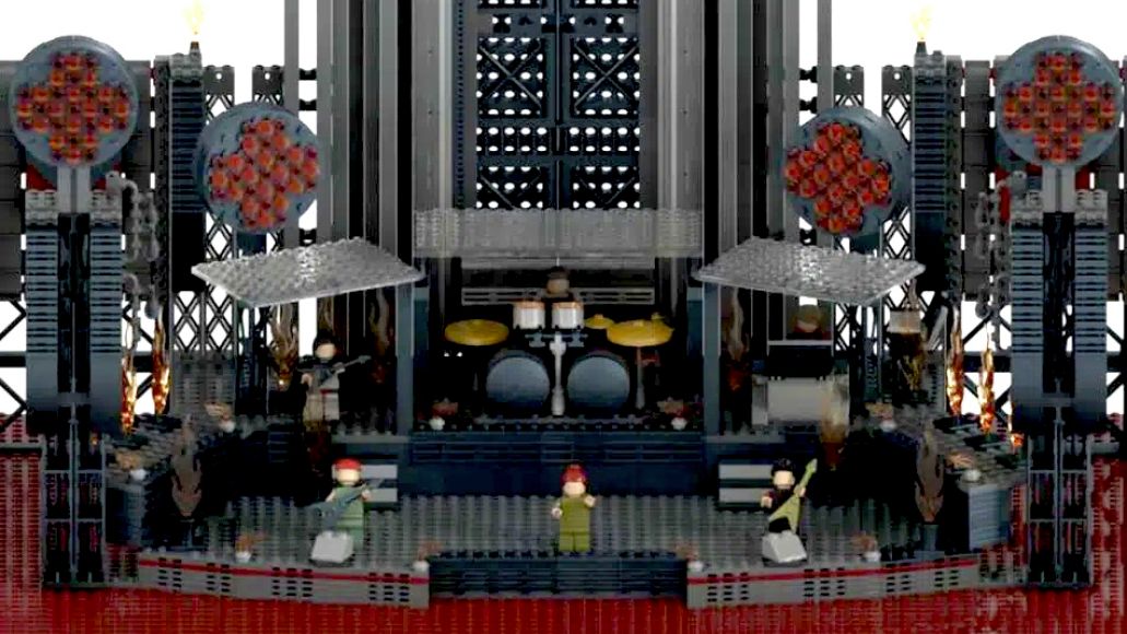 Rammstein Lego Stage Fermer