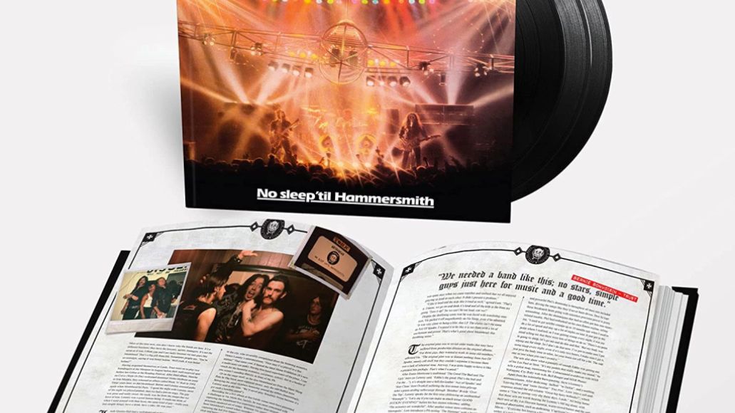 Motorhead No Sleep Motörheads No Sleep Til Hammersmith recevra une réédition étendue pour son 40e anniversaire