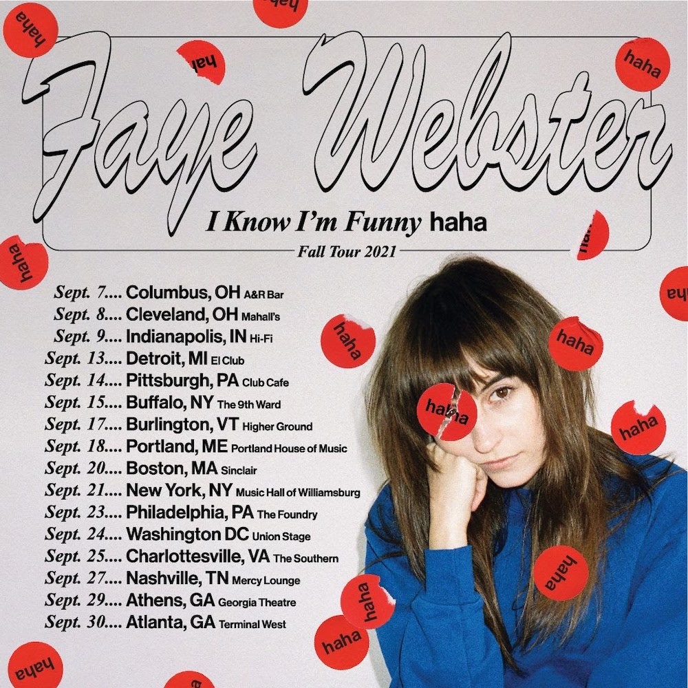 Faye Webster: Je sais que je suis drôle haha ​​Fall Tour 2021