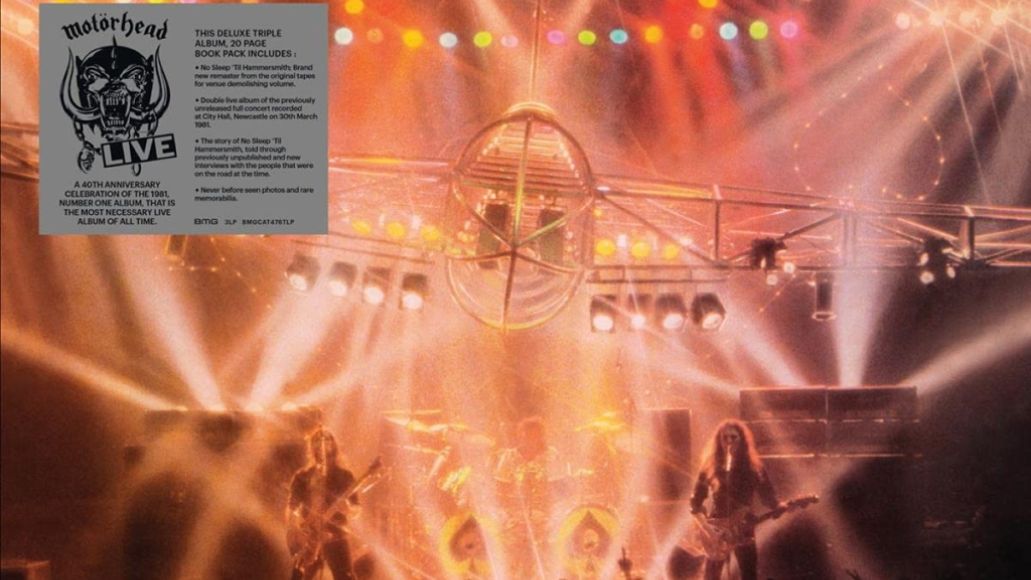 717f507VSS.  La SL1200 Motörheads No Sleep Til Hammersmith recevra une réédition étendue pour son 40e anniversaire