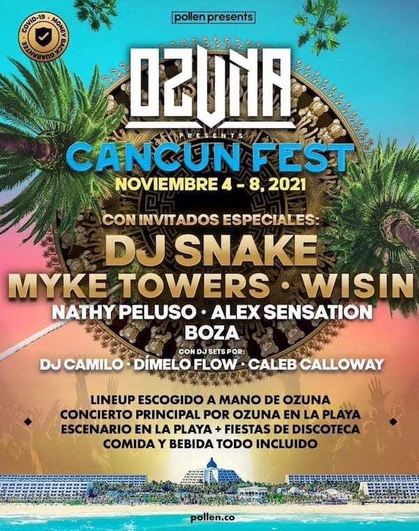 Programmation pour Cancun Fest 2021