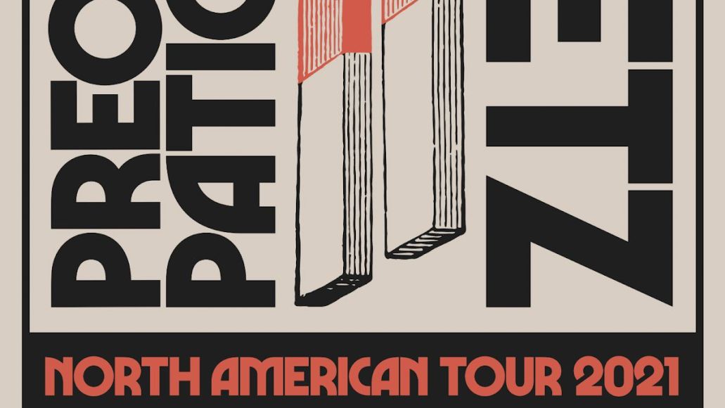 affiche des dates de la tournée nord-américaine de metz 2021