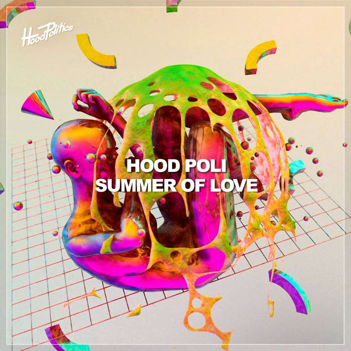 Oeuvre pour la compilation "Hood Poli Summer Of Love" de Hood Politics Records.