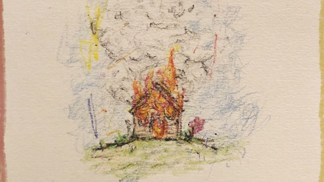 Isaiah Rashad la maison brûle la nouvelle pochette de flux d'album