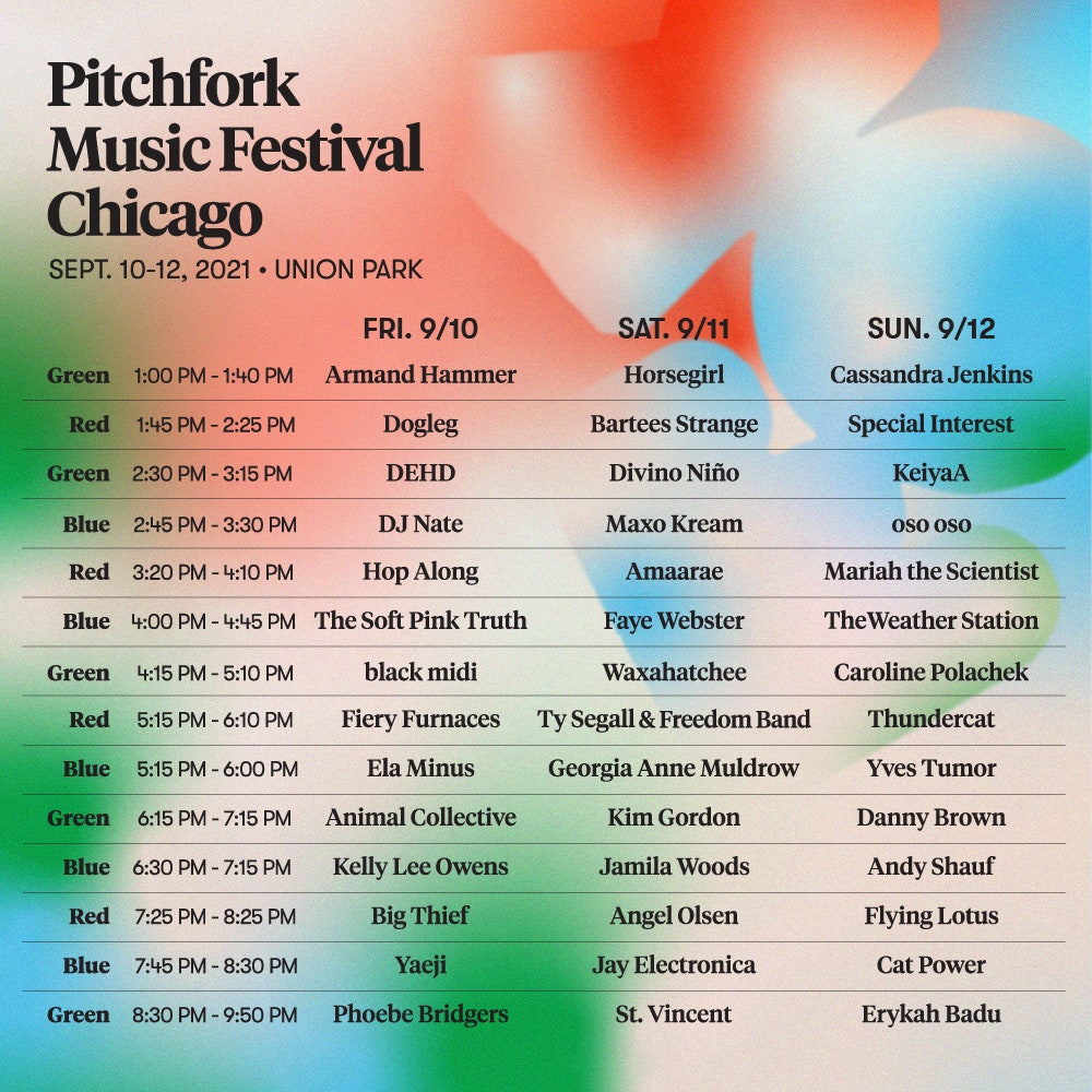 Festival de musique de Pitchfork à Chicago
