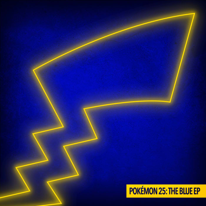 Pochette de Pokémon 25 : The Blue EP.