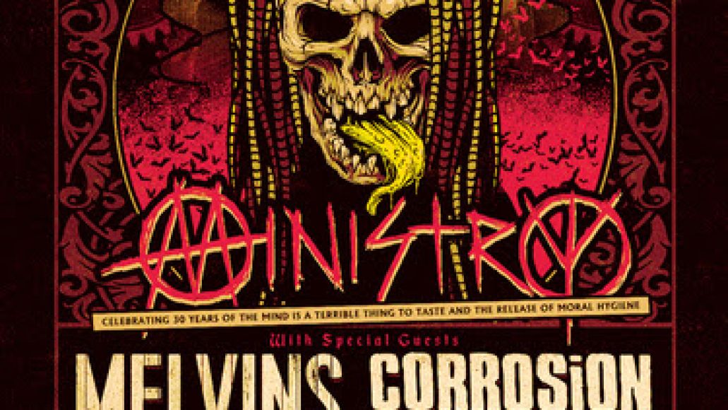 sans nom 36 Ministry Report US Tour to Spring 2022, Tap Melvins et Corrosion of Conformity comme support