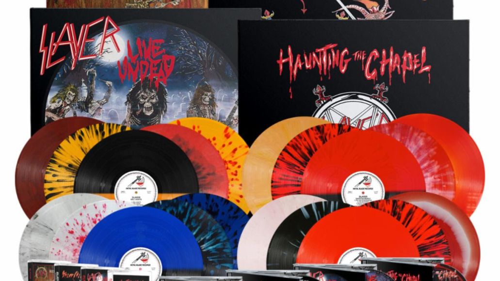 23 Slayer sans nom annonce des rééditions du catalogue Metal Blade, y compris Show No Mercy et Hell Awaits