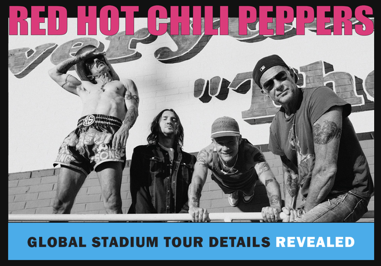 Red Hot Chili Peppers : 2022 Global Stadium Tour