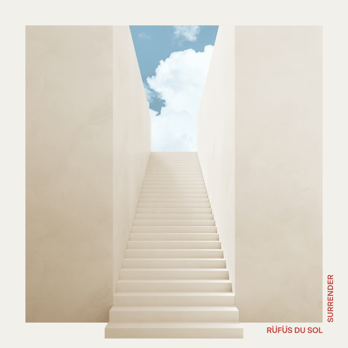 La pochette officielle du quatrième album de RÜFÜS DU SOL, "Abandon."
