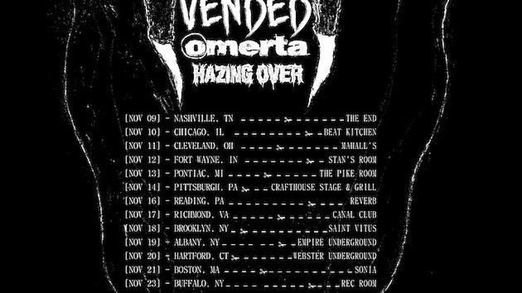vendednov2021tour 2 Vended (Sons of Slipknots Corey Taylor et Clown) annonce son premier EP, Unleash Burn My Misery: Stream