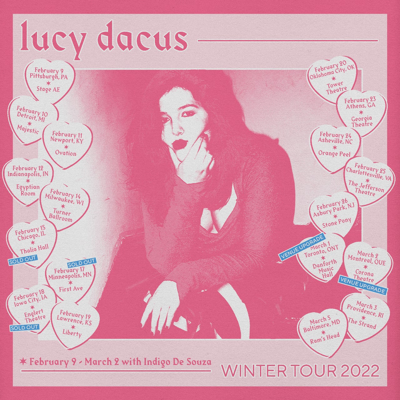 Lucy Dacus : Tournée d'hiver 2022