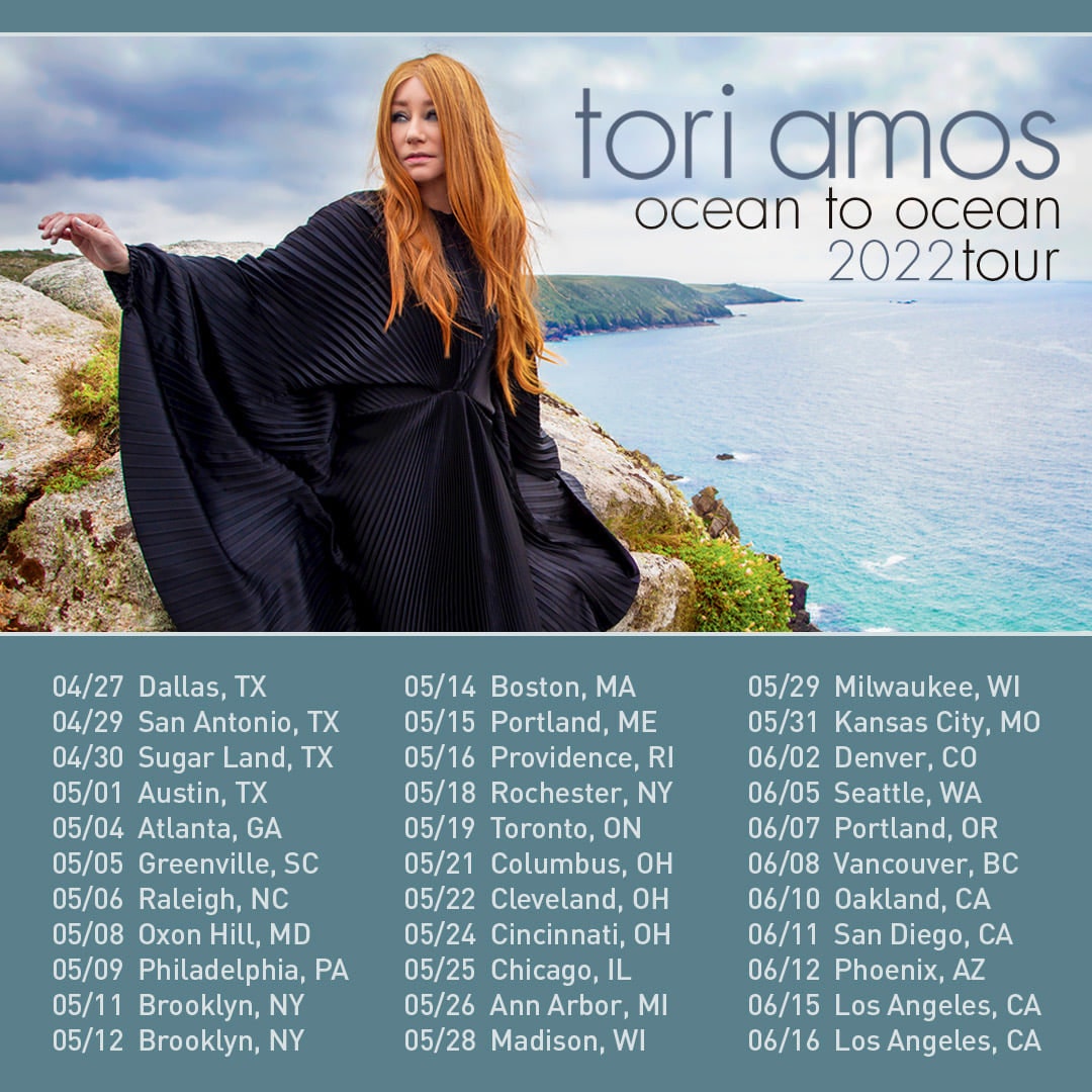 Tori Amos: tournée d'un océan à l'autre 2022