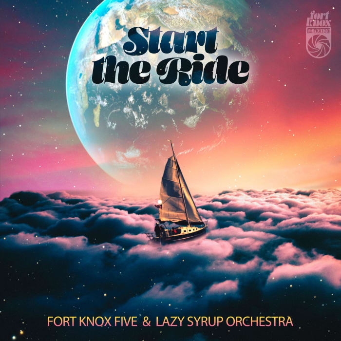 Couverture de Fort Knox Five et Lazy Syrup Orchestra's "Commencez la balade."