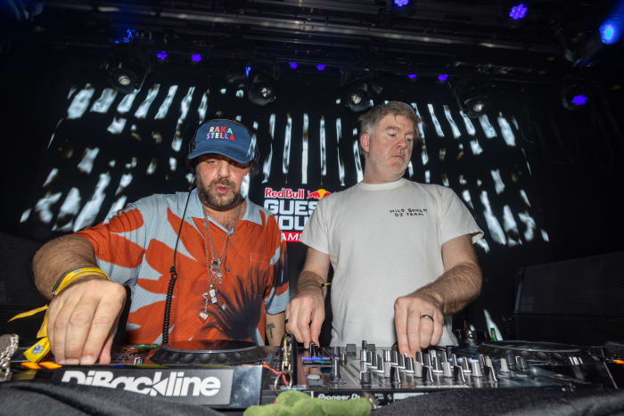 DJ Tennis et James Murphy de LCD Soundsystem ont surpris les participants avec leur premier set consécutif.