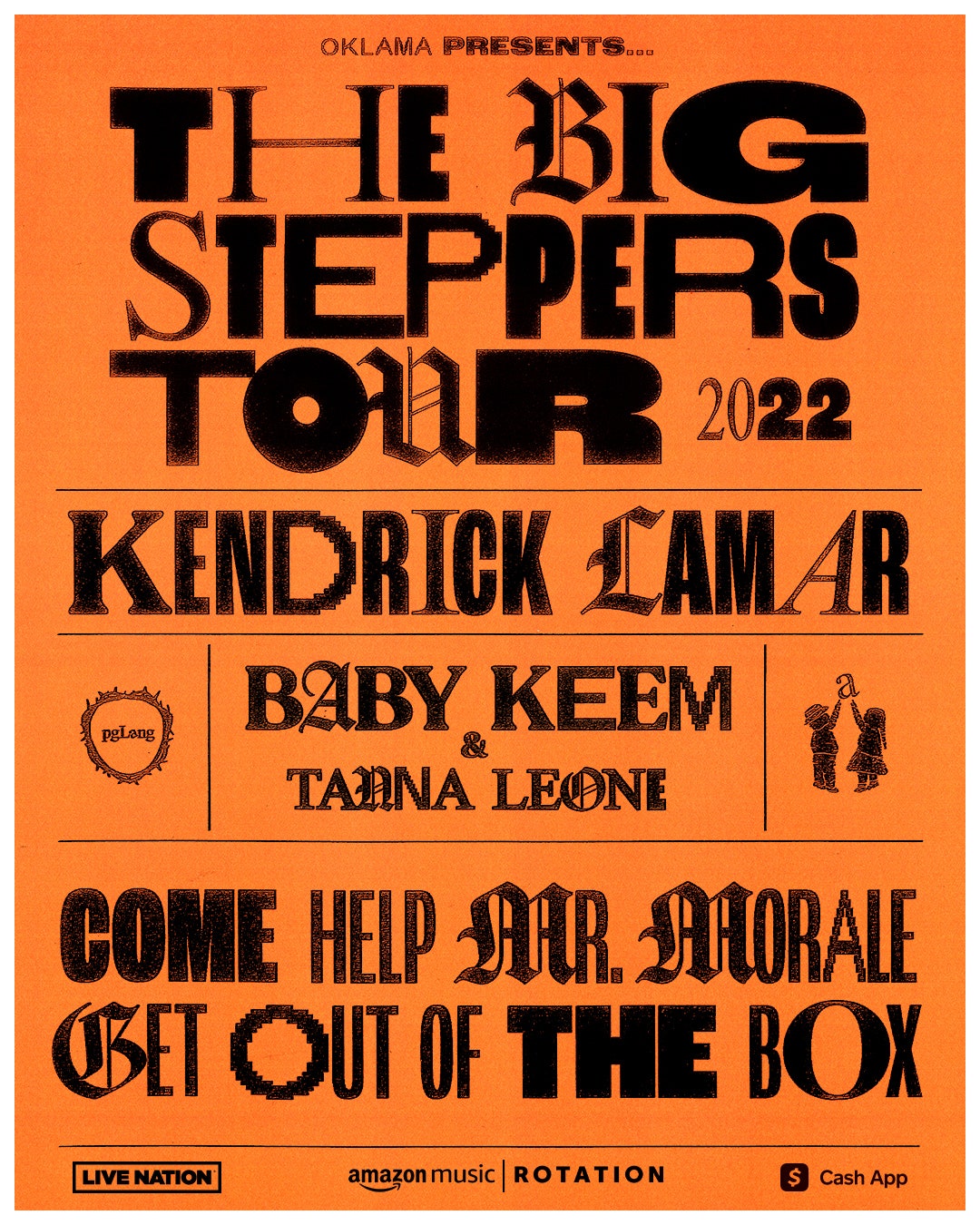 Kendrick Lamar : la tournée Mr. Morale & the Big Steppers