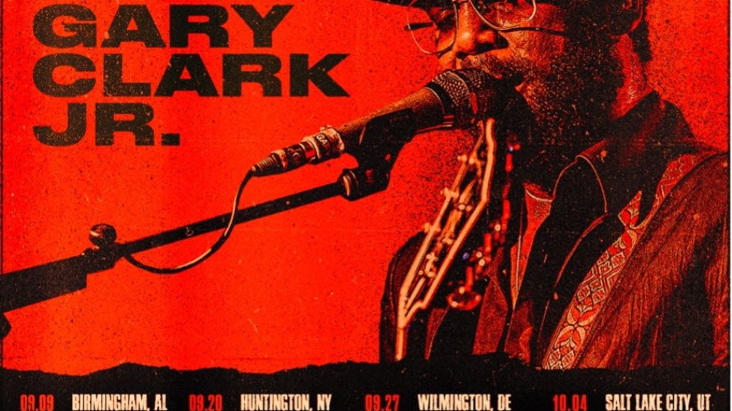 affiche de la tournée américaine en tête d'affiche de gary clark jr 2022