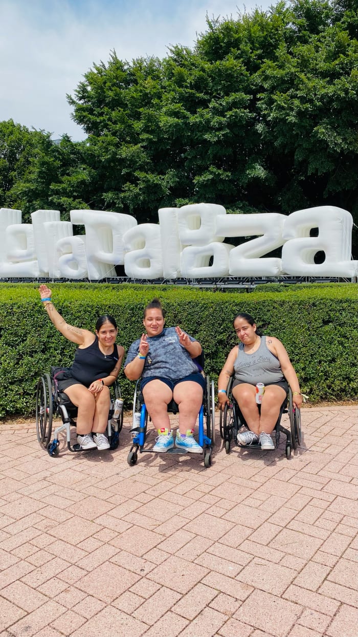 Mélomanes handicapés à Lollapalooza