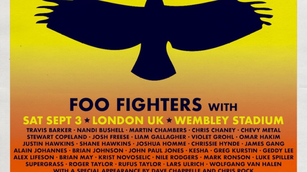 Spectacles hommage aux Foo Fighters