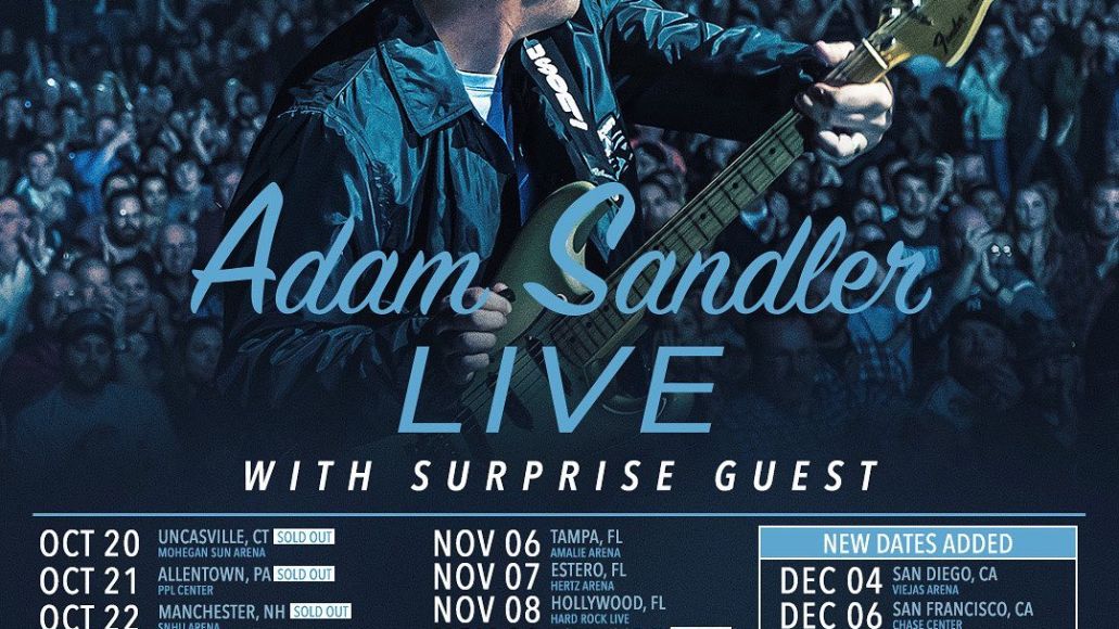 Dates de tournée d'Adam Sandler