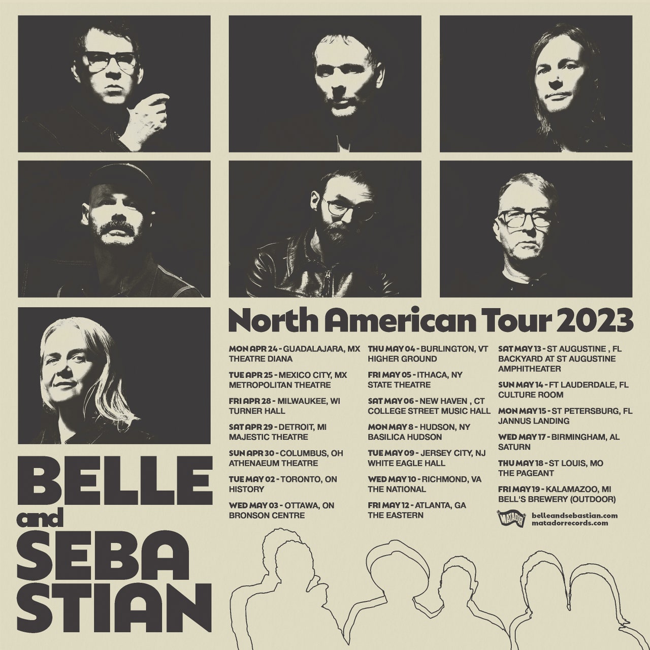 Belle et Sébastien : tournée nord-américaine 2023