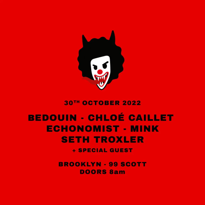 Afterparty Circoloco - Halloween NYC 2022 Poster