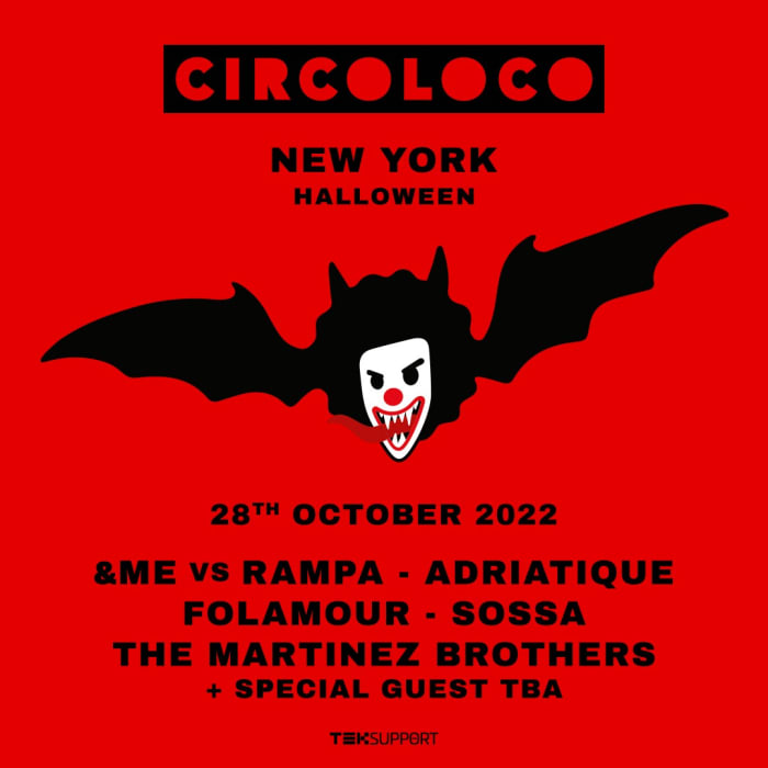 Circoloco Jour 1 - Halloween NYC 2022 Poster