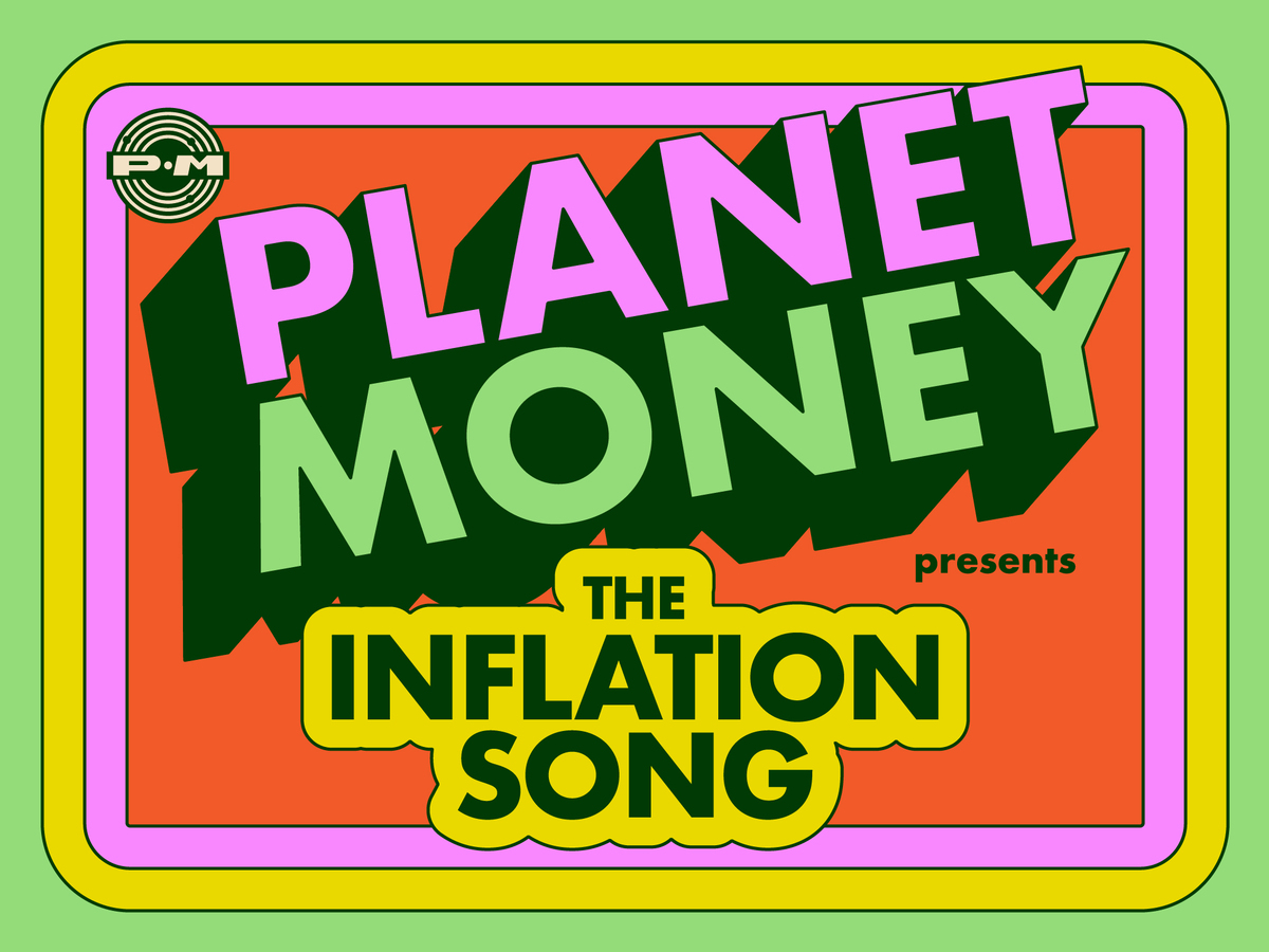 Texte lisant "Planet Money Records: The Inflation Song"