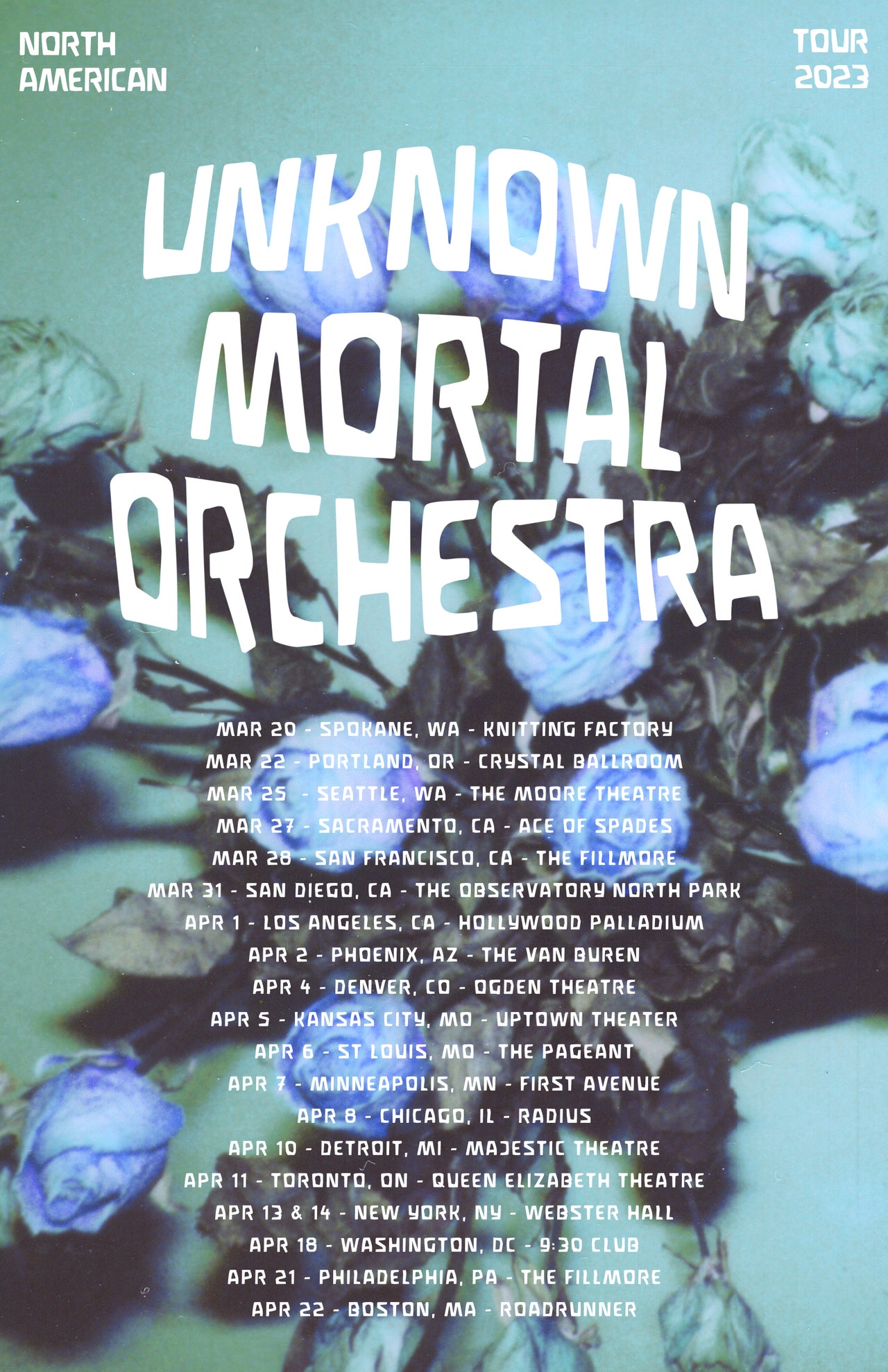 Unknown Mortal Orchestra : tournée nord-américaine 2023
