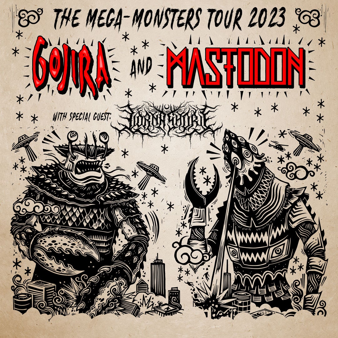 Gojira et Mastodon : La tournée des méga-monstres 2023