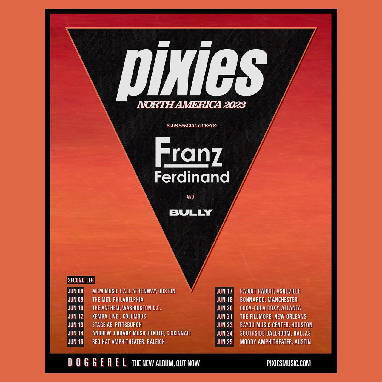 Tournée des Pixies Poster