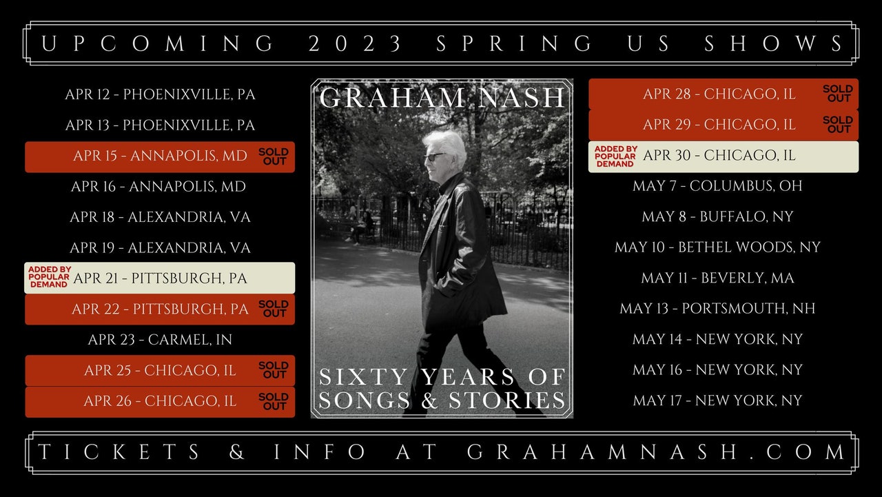 Graham Nash : défilés américains du printemps 2023