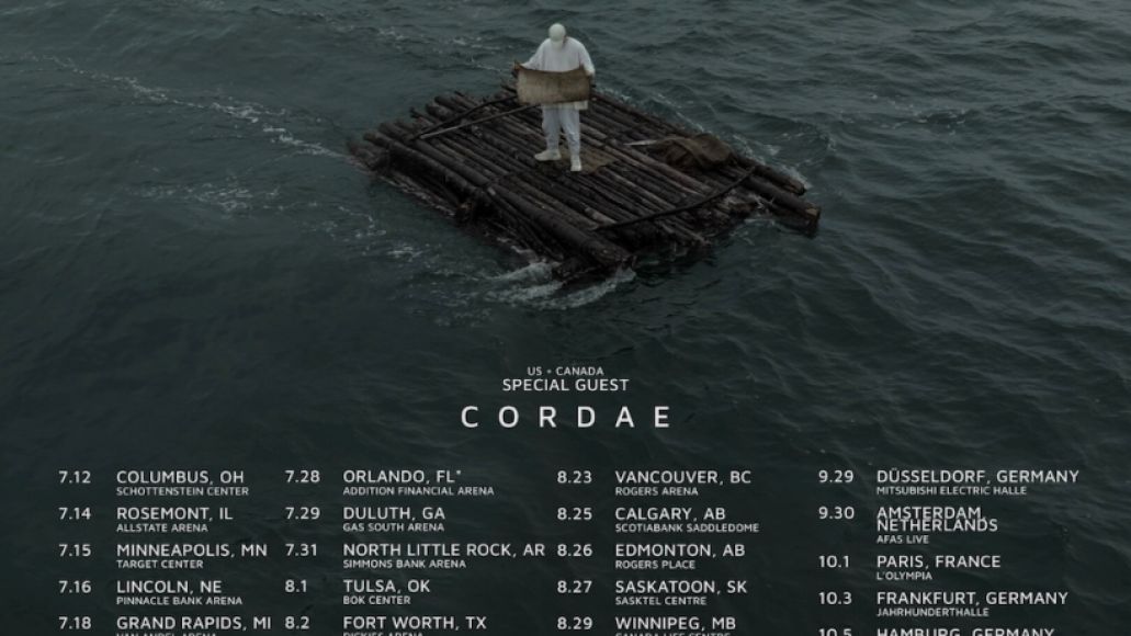 Billets NF 2023 HOPE tour cordae dates illustration d'affiche en vente prévente 