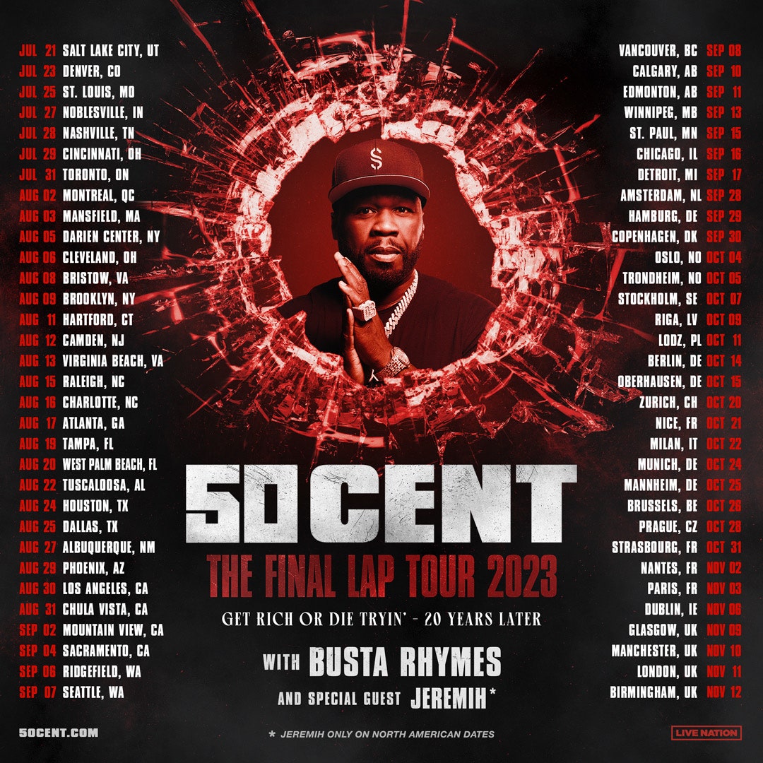50 Cent : Le tour final 2023