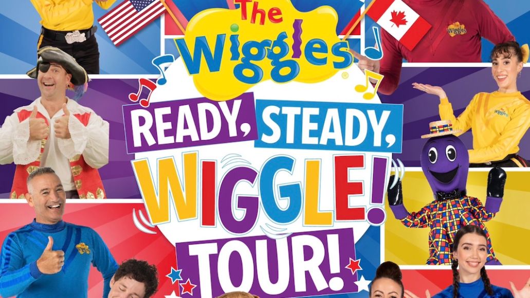 the wiggles tickets 2023 ready set wiggle tour poster artwork onsale code de prévente en direct