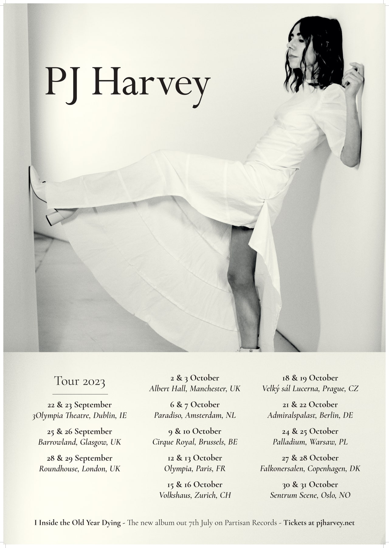 Tournée PJ Harvey 2023