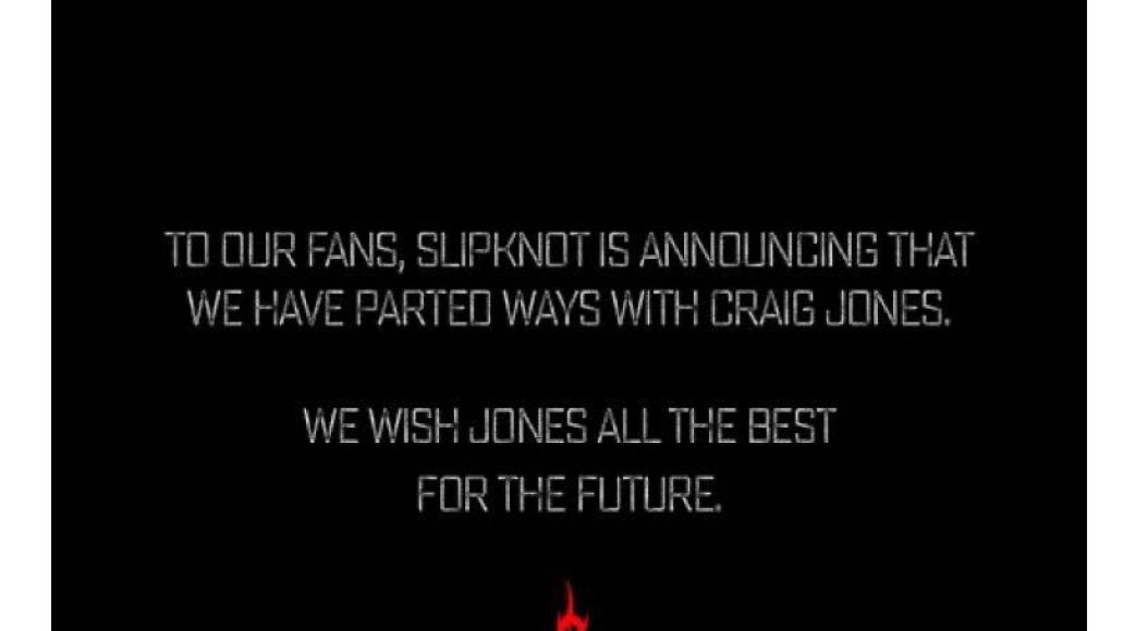 Capture d'écran de Slipknot Craig Jones