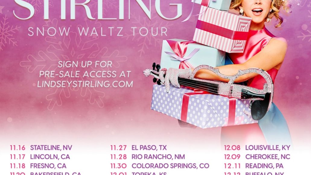 Lindsey Stirling Snow Waltz 2023 Billets de tournée de Noël acheter