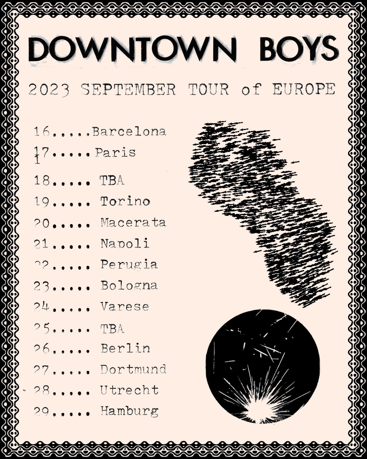 Les Downtown Boys annoncent une tournée européenne