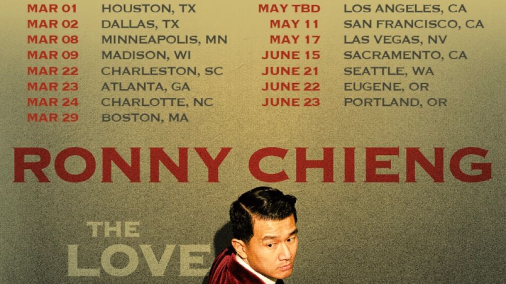 Ronny Chieng billets tournée 2024 Love to Hate It dates live en prévente en vente