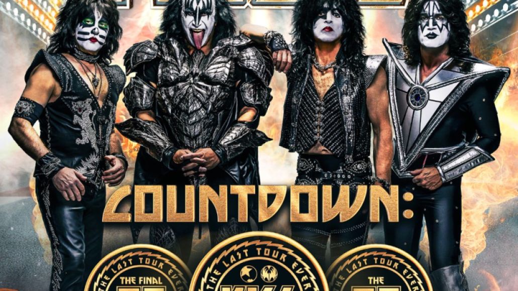 Affiche de la tournée finale de Kiss