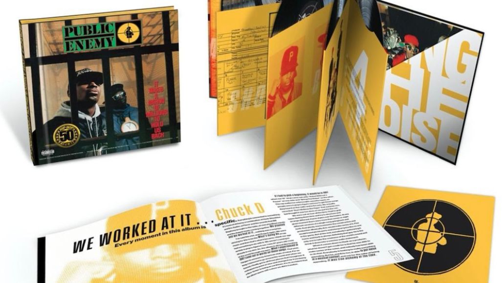 Public Enemy Il faut une nation de millions pour nous retenir réédition vinyle édition 35e anniversaire hip hop 50 précommande chuck d saveur flav record lp questlove